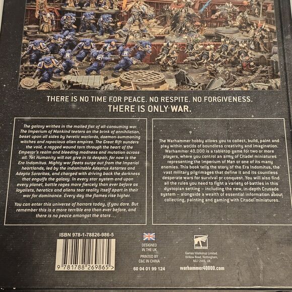 Warhammer 40,000 - 40K Core Book Hardcover W/ Ribbon Mark - Games Workshop 2020 - Picture 3 of 7